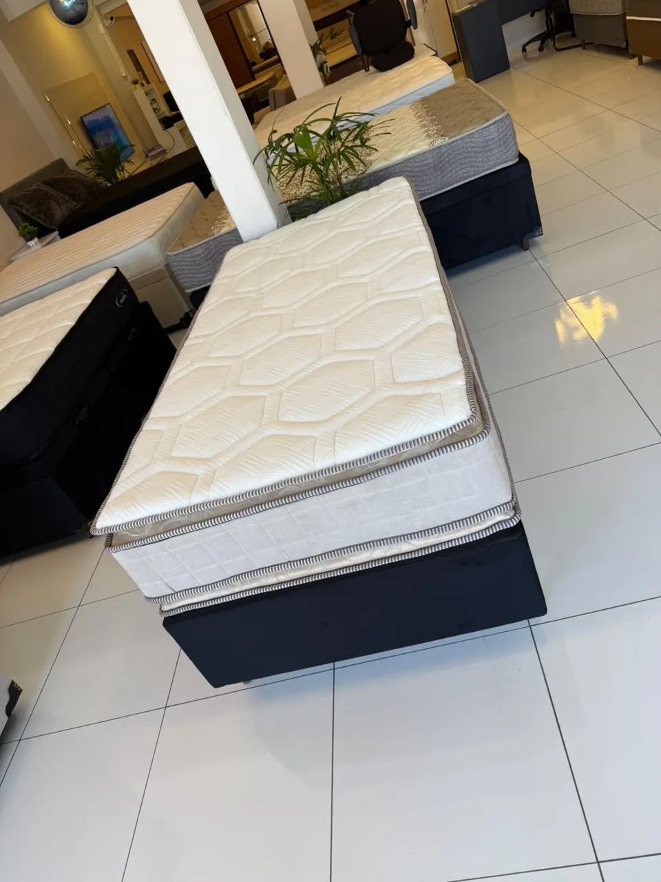Cama Box Solteiro SILK SEMINOVA - ENTREGO  - Foto 2