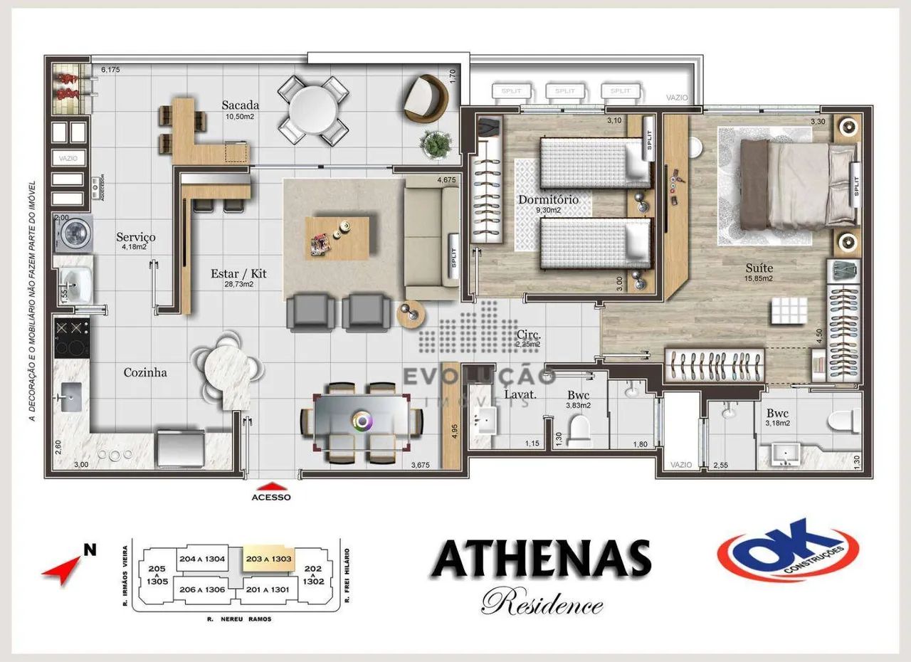 Apartamento de alto padrão entregue recentemente no coração de Campinas - Foto 3