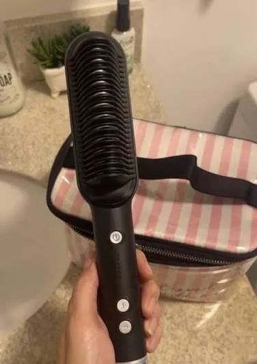 ESCOVA ALISADORA PROFISSIONAL - NOVA - Foto 4