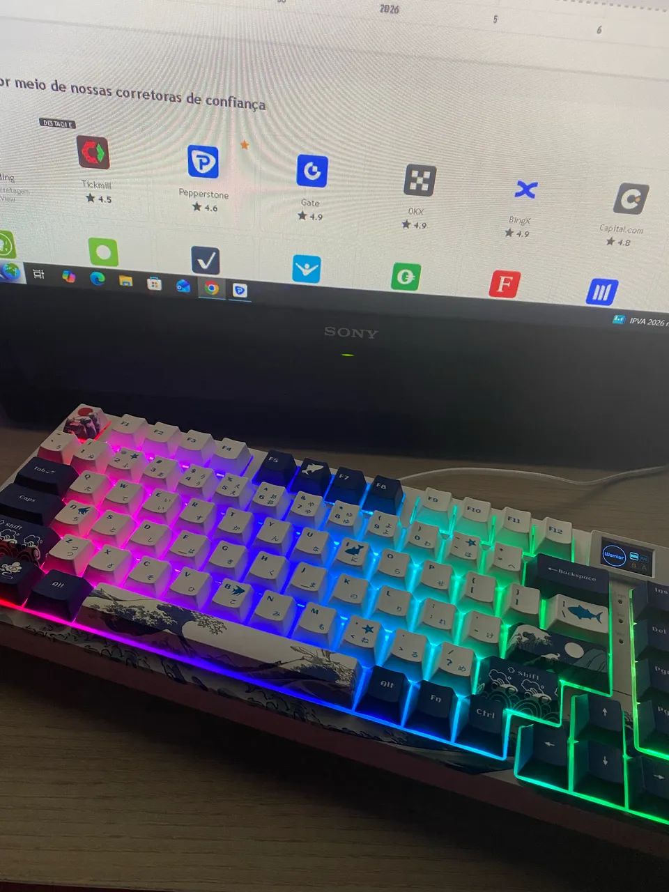 Teclado Gamer Mecânico 