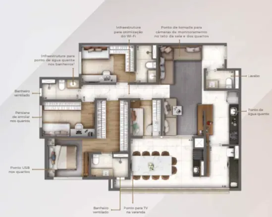 PLANTA 119m²