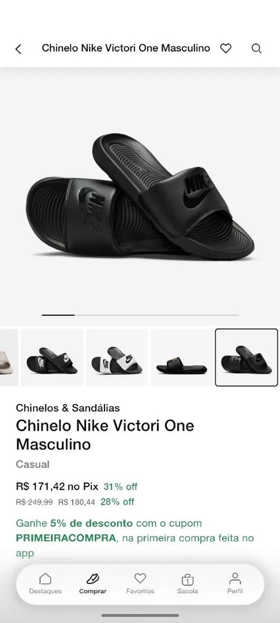 Chinelo Nike