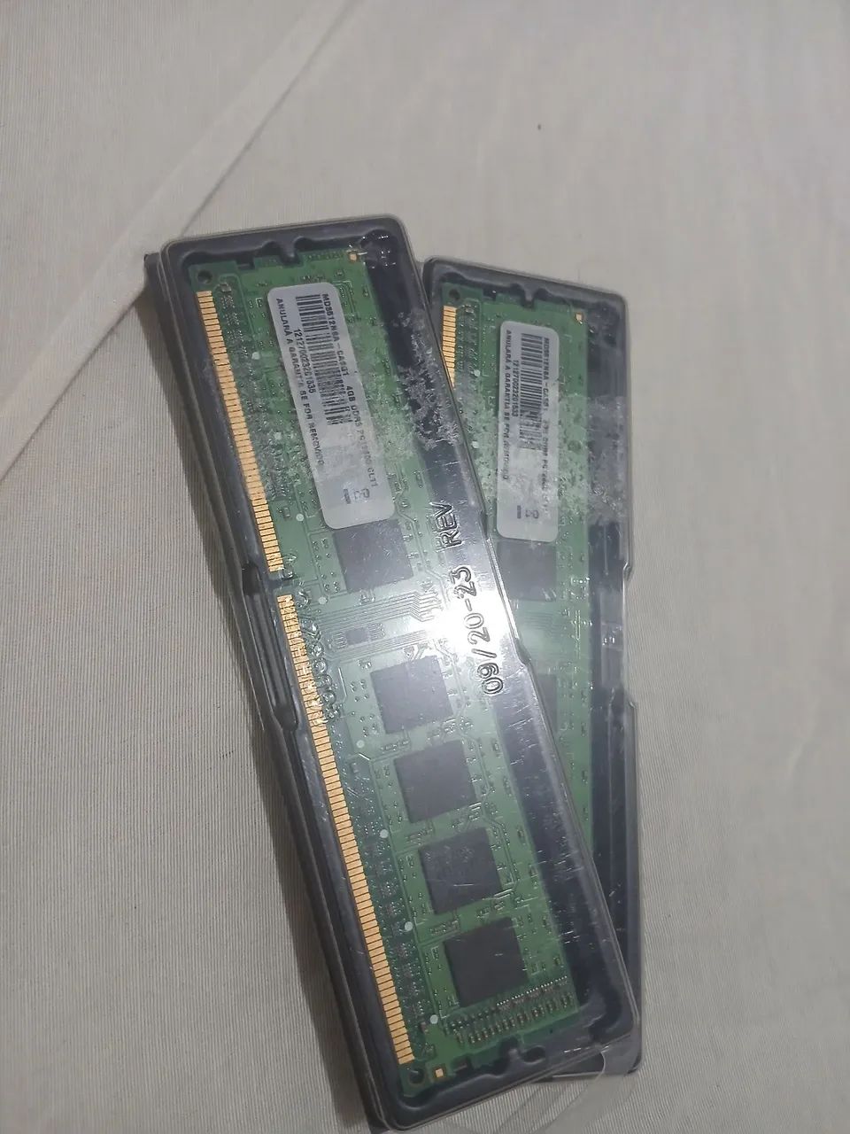 Memoria ram 2x4gb ddr3