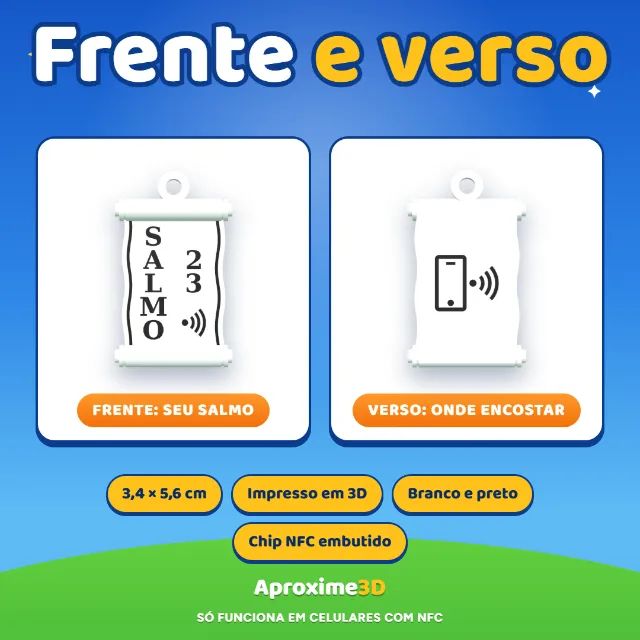 Chaveiro de Salmo - Inteligente - Foto 3