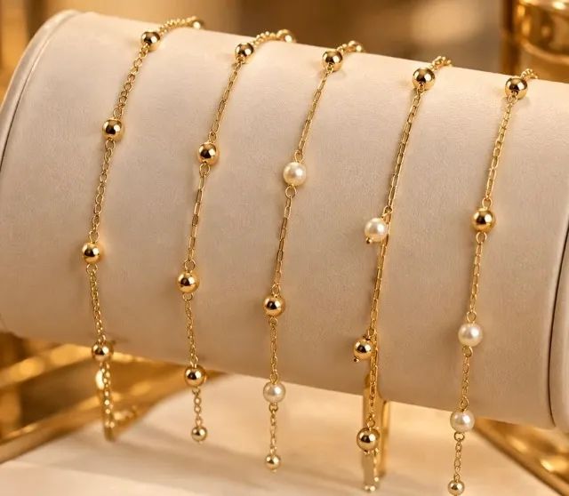 Pulseiras Infantis em Ouro 18k 750
