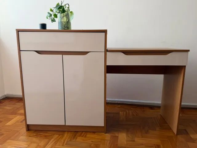 Escrivaninha Multiuso com espelho - Home Office