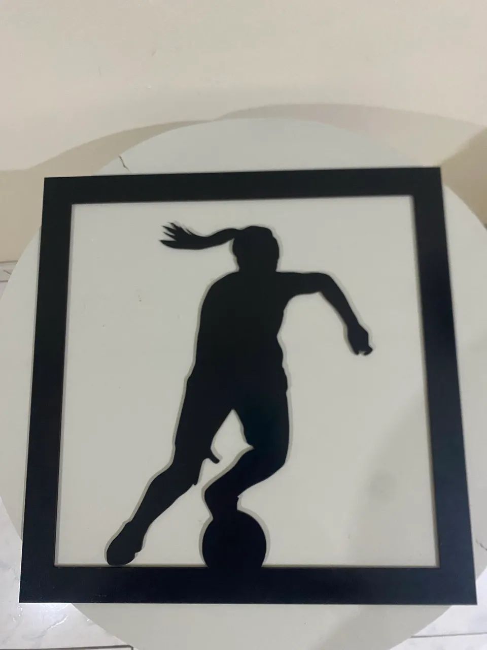 Quadro / Moldura Decorativa - Futebol Feminino  - Foto 2