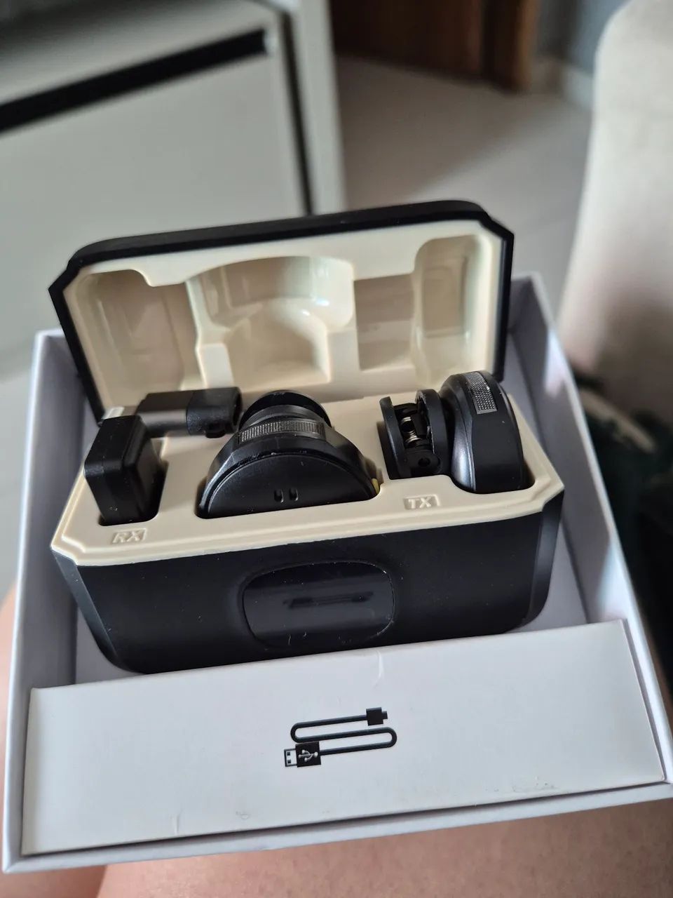 Microfone de lapela