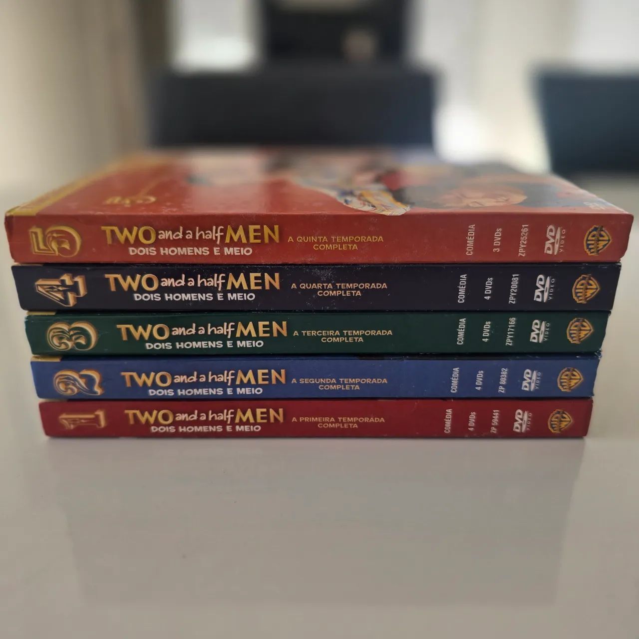 Coleção Two and a Half Men 1 a 5 temporadas completas