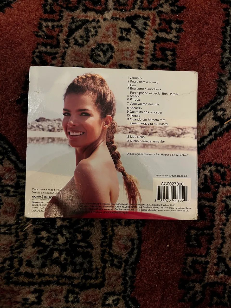 Cd- Vanessa da Mata- Sim - Foto 2