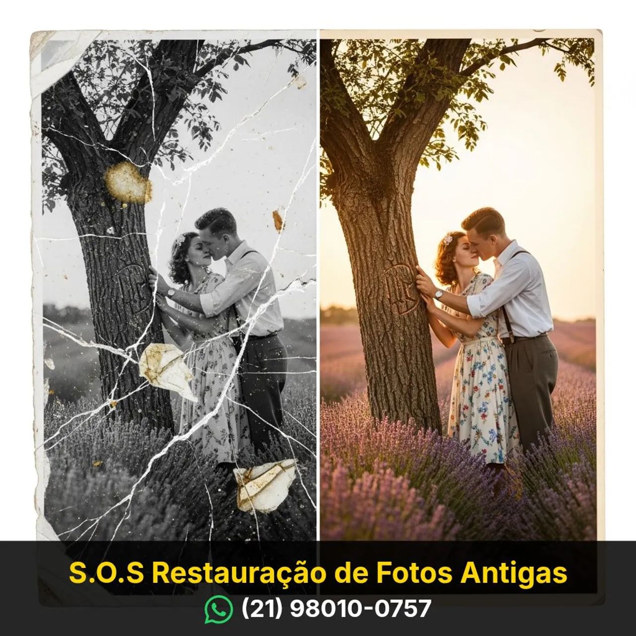 Restauração de Fotos Antigas 