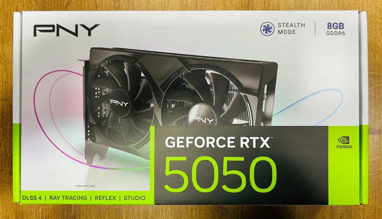 Placa de vídeo PNY RTX 5050 8GB lacrada