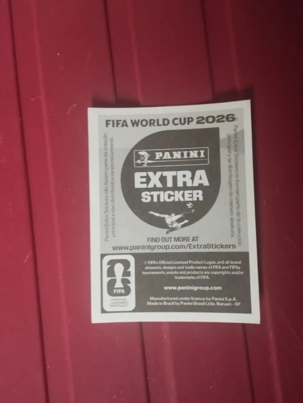 Figurinha World Cup 2026 Salah Extra Original - Foto 2