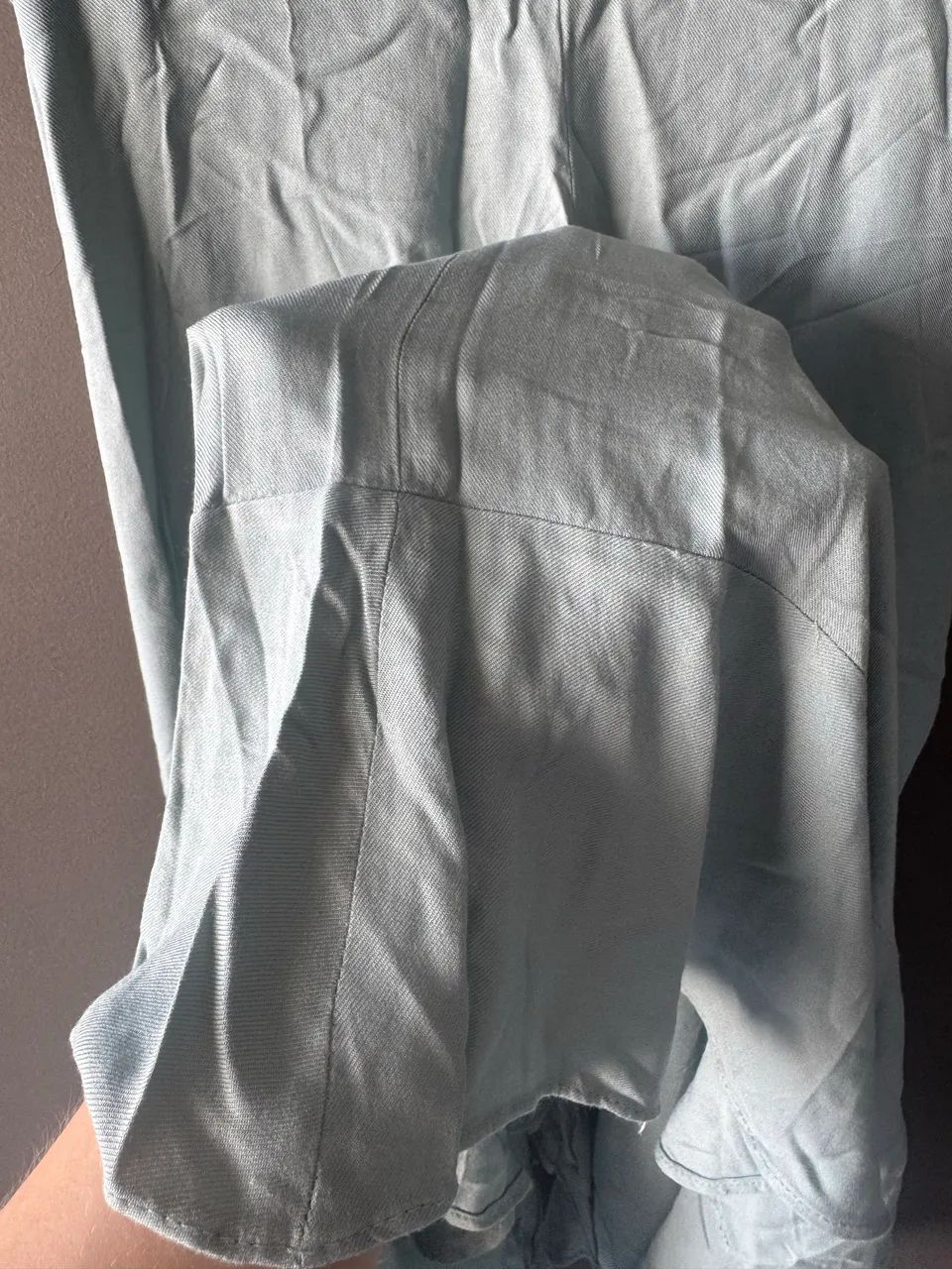 Saia verde clara comprida  - Foto 3