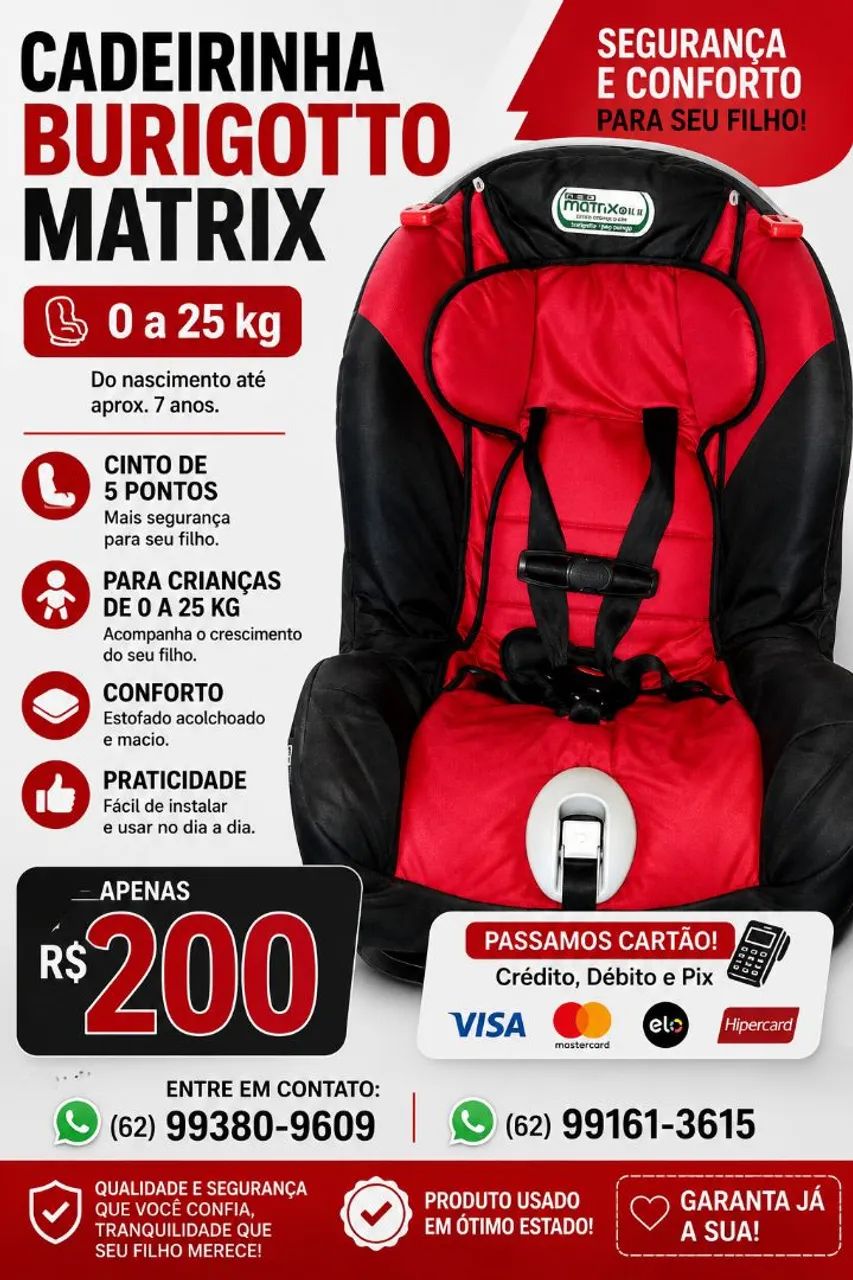 Cadeirinha vigoroto Matrix