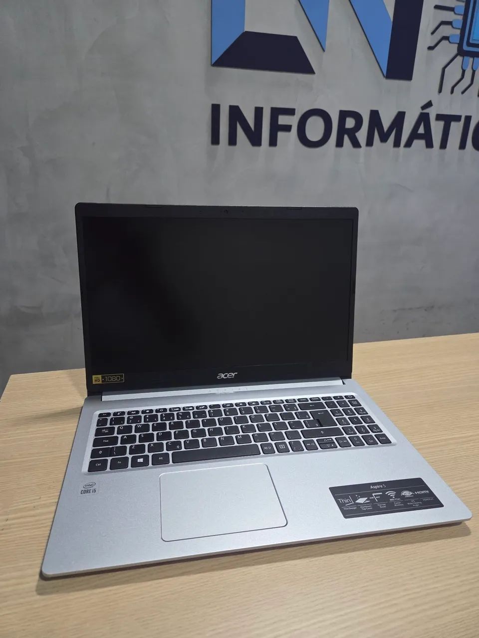NOTEBOOK ACER I5 10 GERAÇÃO/ 8GB DE RAM E SSD 256GB