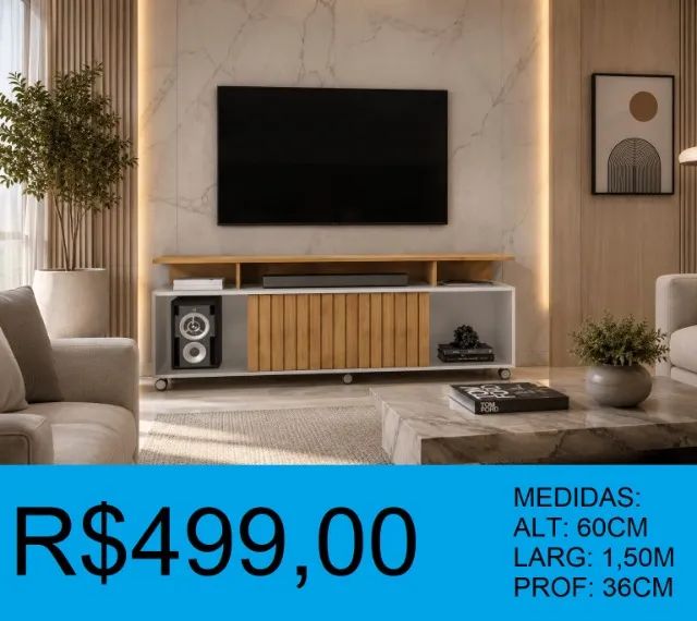 Rack ripado - Parcele em até 12x sem juros! 