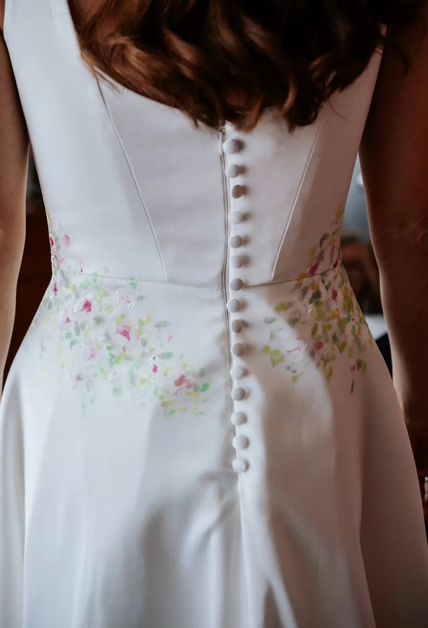 Vestido de noiva minimalista  - Foto 2
