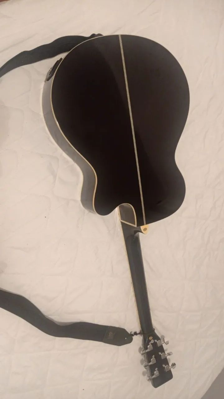 Violão Canhoto Tagima Dallas Preto - Foto 3