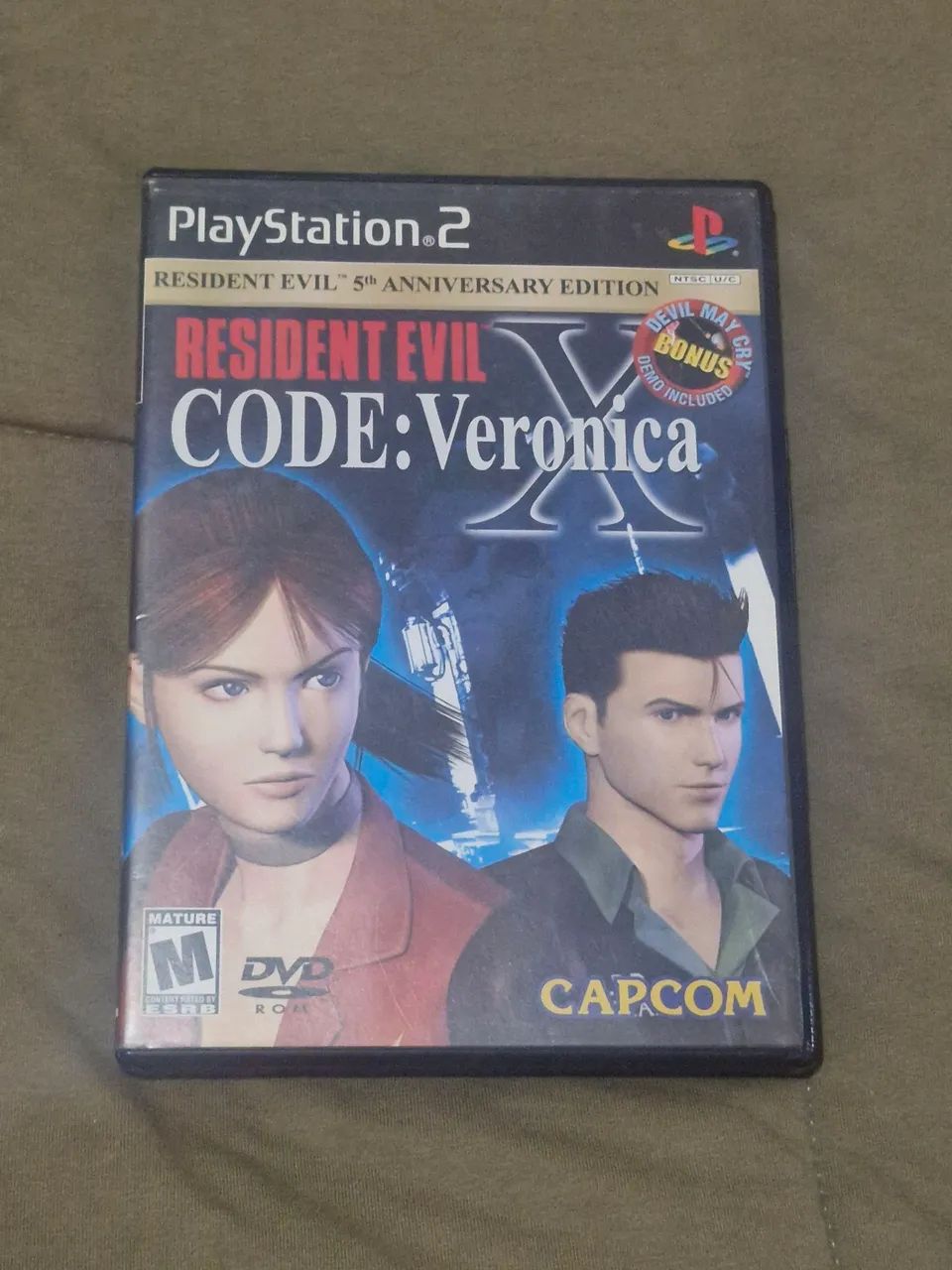 Resident evil code veronica X jogo ps2