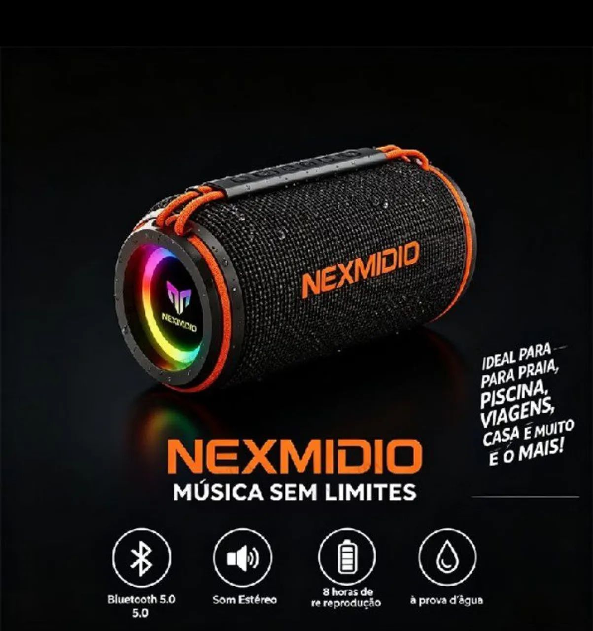 CAIXA DE SOM NEXMIDIO - Foto 2