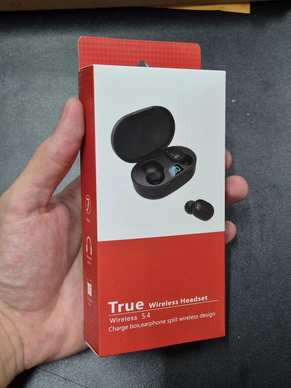 Fone de Ouvido Bluetooth True Wireless 5.4 (Novo na Caixa)