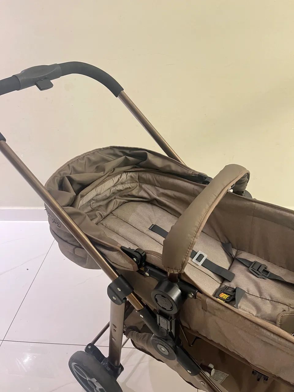 Carrinho com bebê conforto e Moisés galzerano  - Foto 4