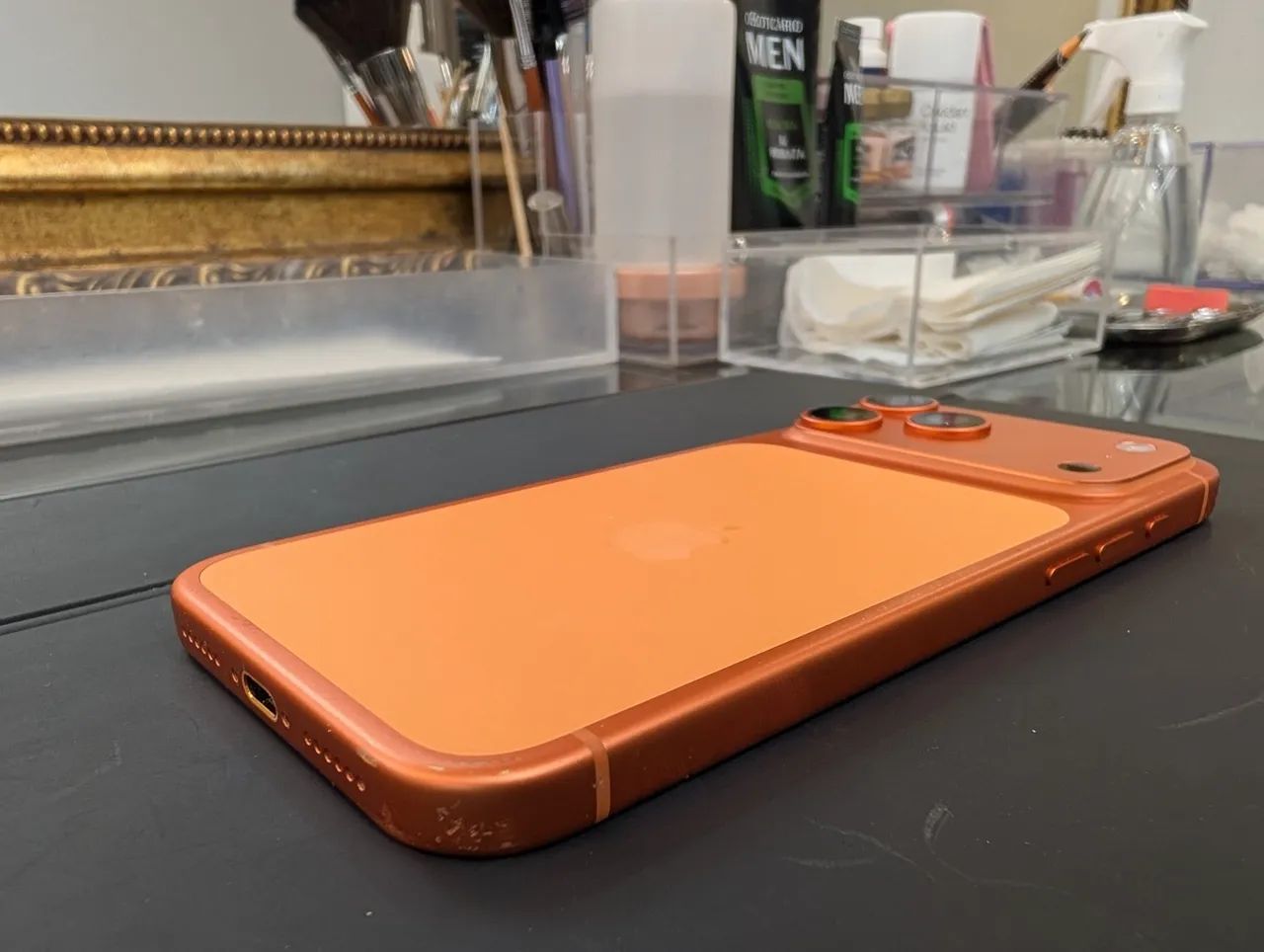 IPHONE 17 PRO MAX 256 na garantia bateria 100% - Foto 5