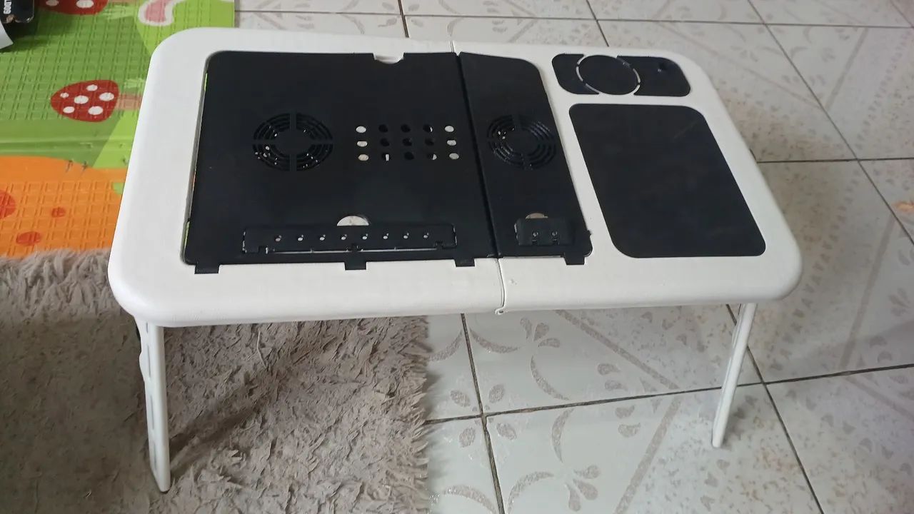 Mesinha de notebook com resfriador. - Foto 3