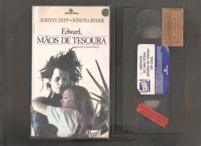 エドtv 字幕スーパー VHS VHS EDWARD MÃOS DE TESOURA - ORIGINAL - JOHNNY DEPP - LEGENDADO