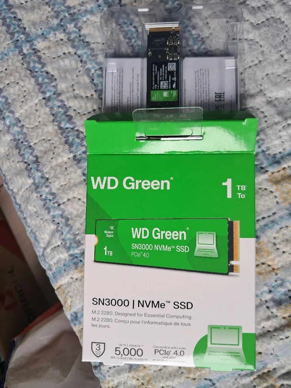 SSD NVME M2 2280 1TB WD GREEN - Foto 2
