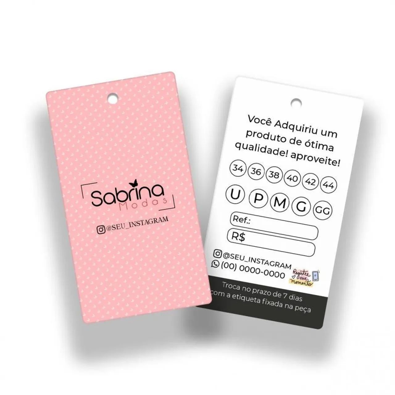 Tags para bijuterias e roupas  - Foto 2