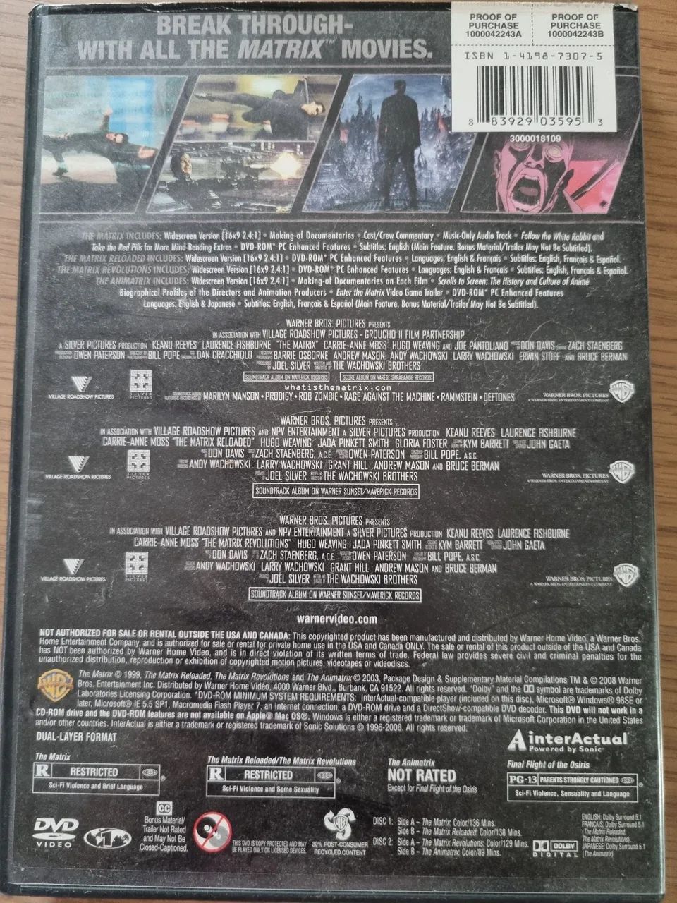 4 filmes Matrix - Foto 2