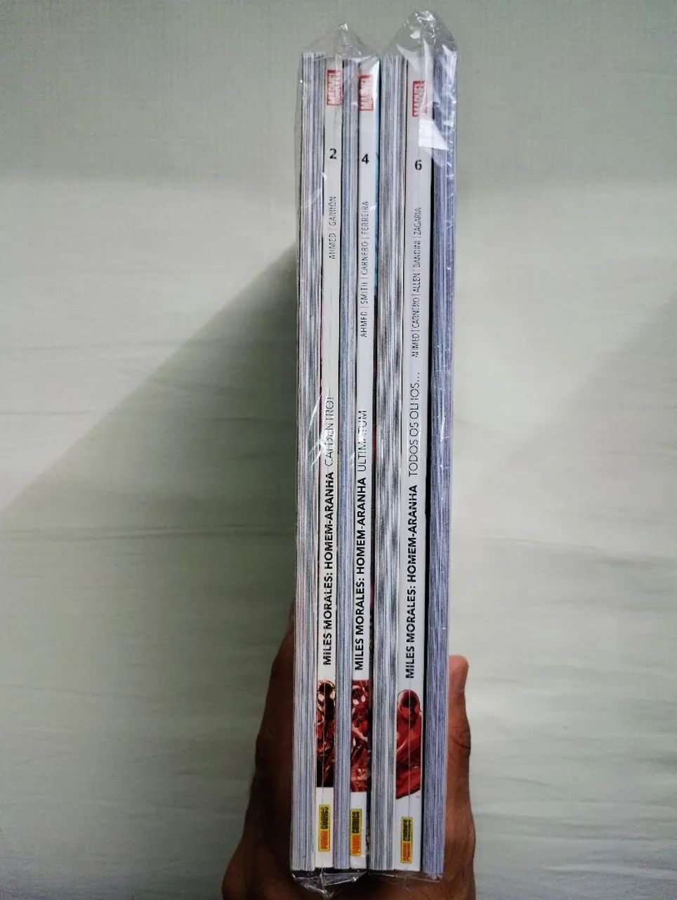 Miles Morales, HQs Coleção Completa, ( 1a, 2a, 3a e 4a série), Panini - Foto 3