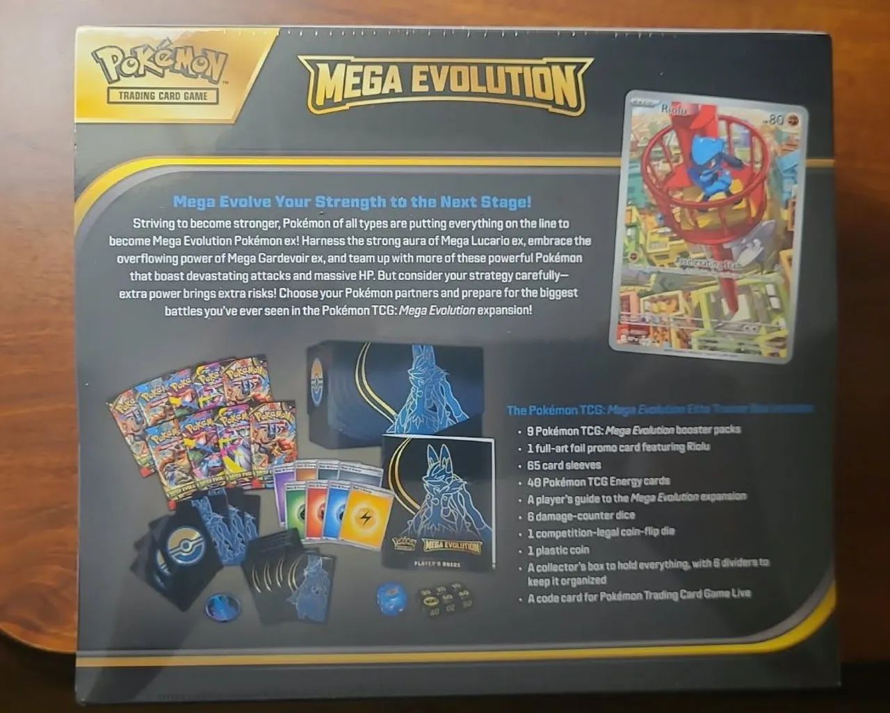 Pokemon ETB Mega Evolution Lucario ING - Foto 2
