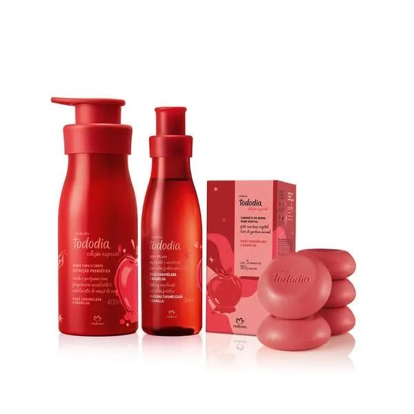 Kit Tododia Maçã Caramelada e Baunilha (3 produtos) - Foto 3