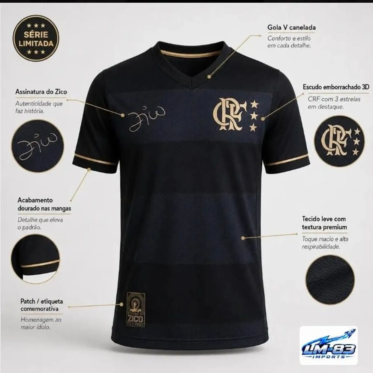 Camisa do Flamengo  - Foto 3