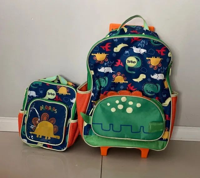 Kit Mochila Escolar e Lancheira Tip Top - Foto 2