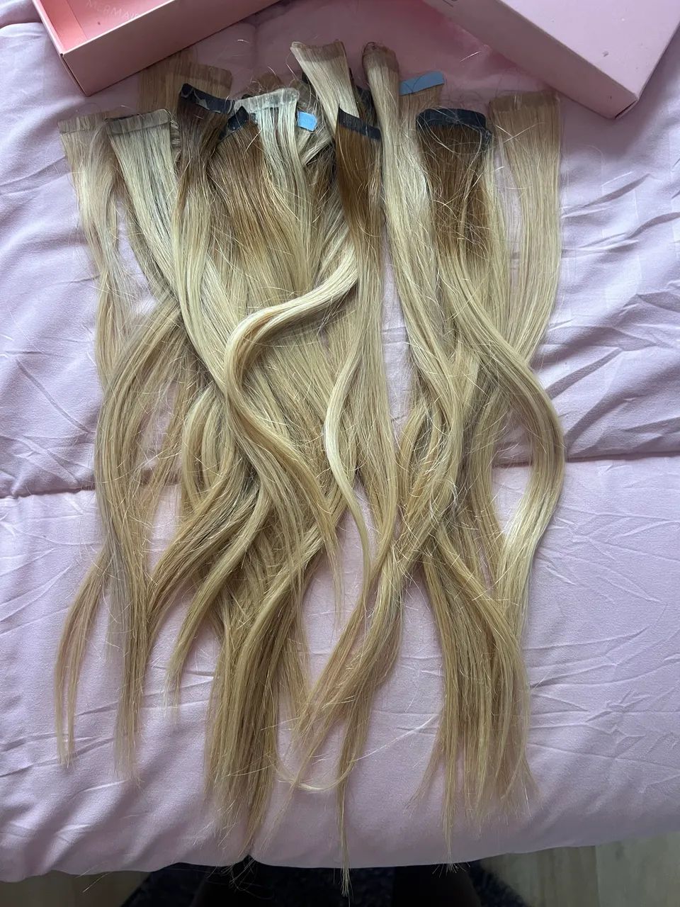Mega hair loiro  - Foto 4