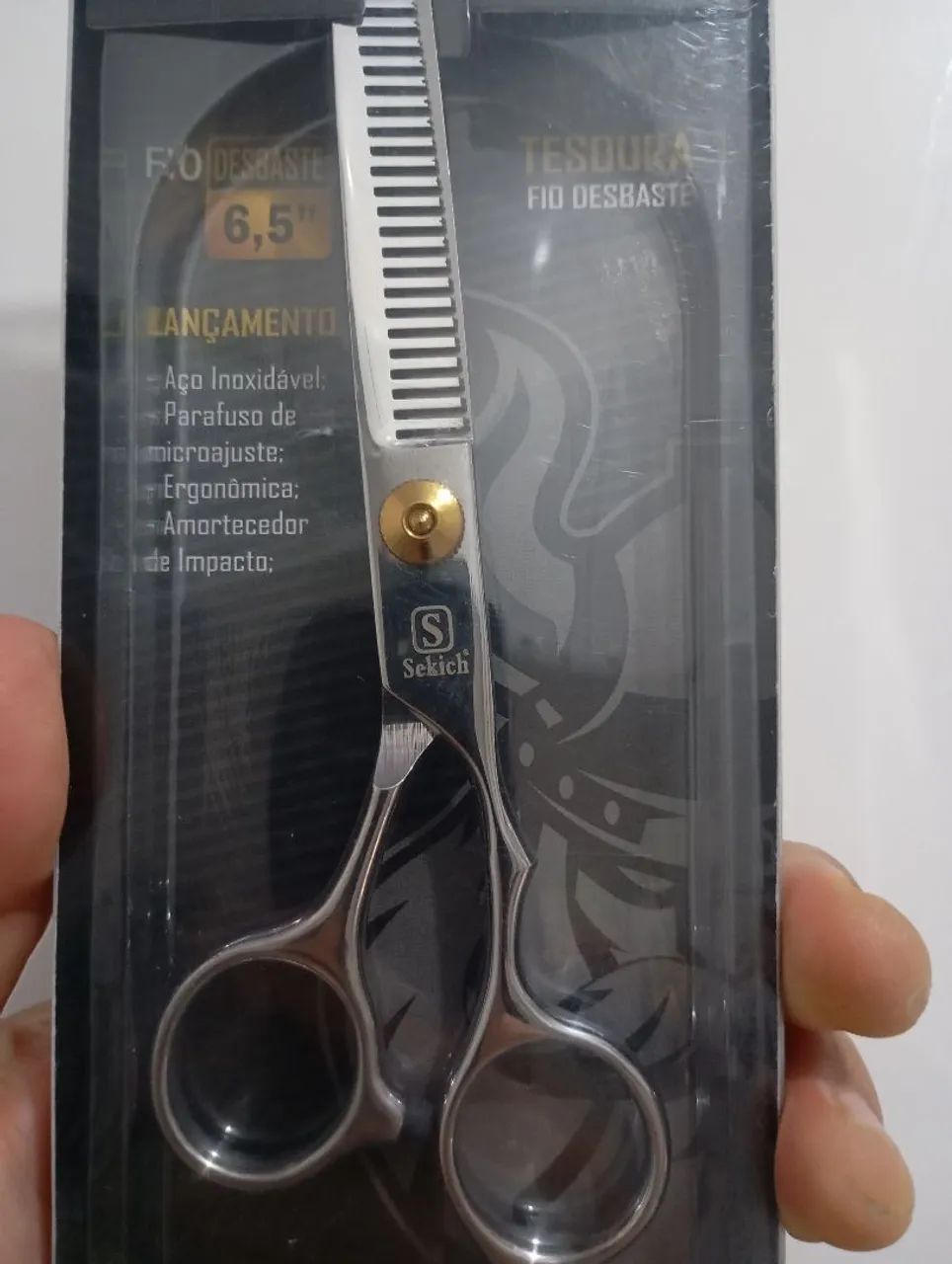 Tesoura de desbaste Sekich - Cortes precisos - Foto 3