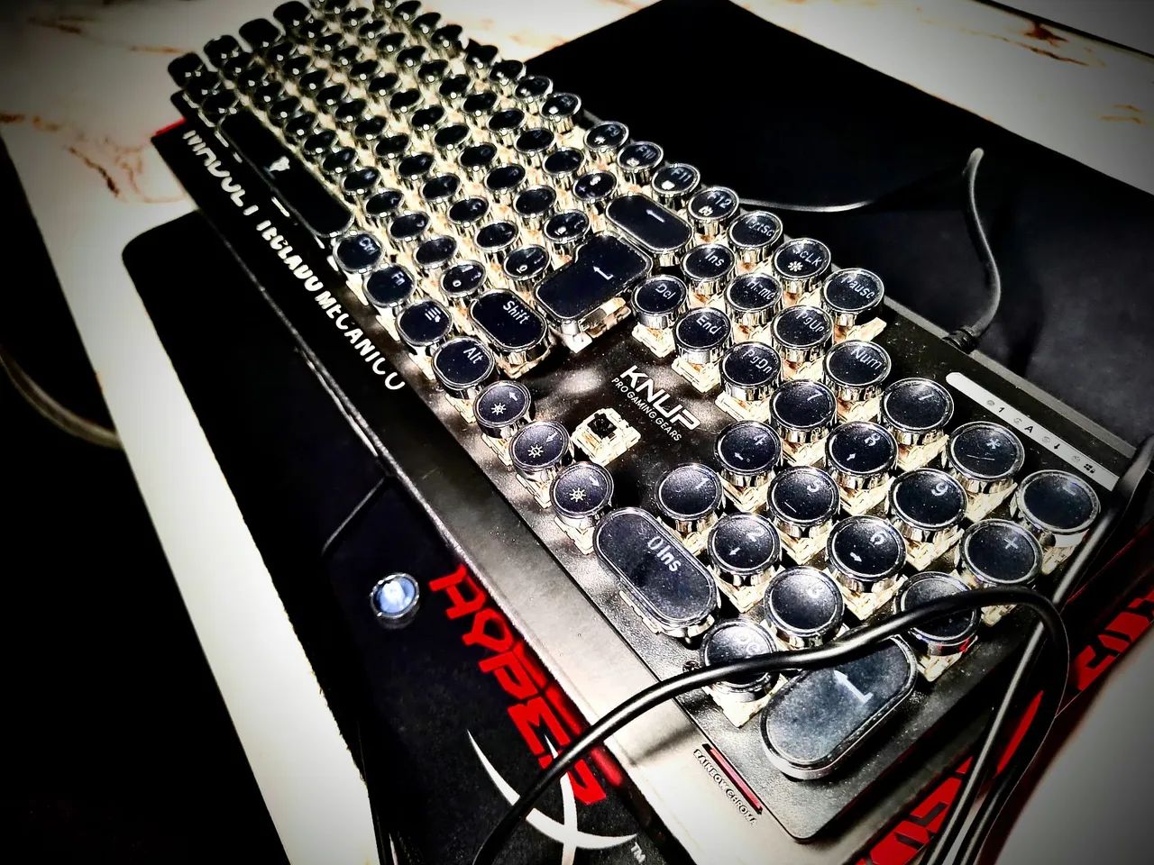 Teclado mecânico knup switch black  - Foto 3