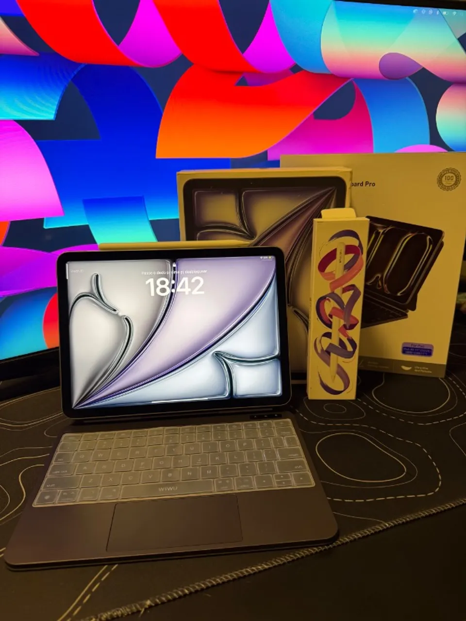iPad Air 11? (M2) + Apple Pencil Pro - 128gb - 84% 488 Ciclos