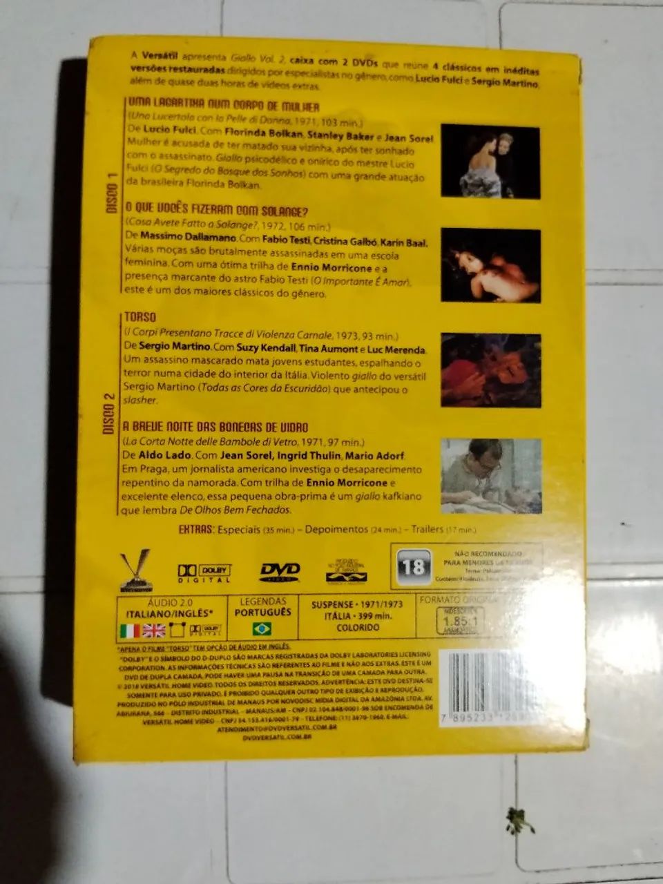 DVD Box Giallo Vol. 2  - Foto 2