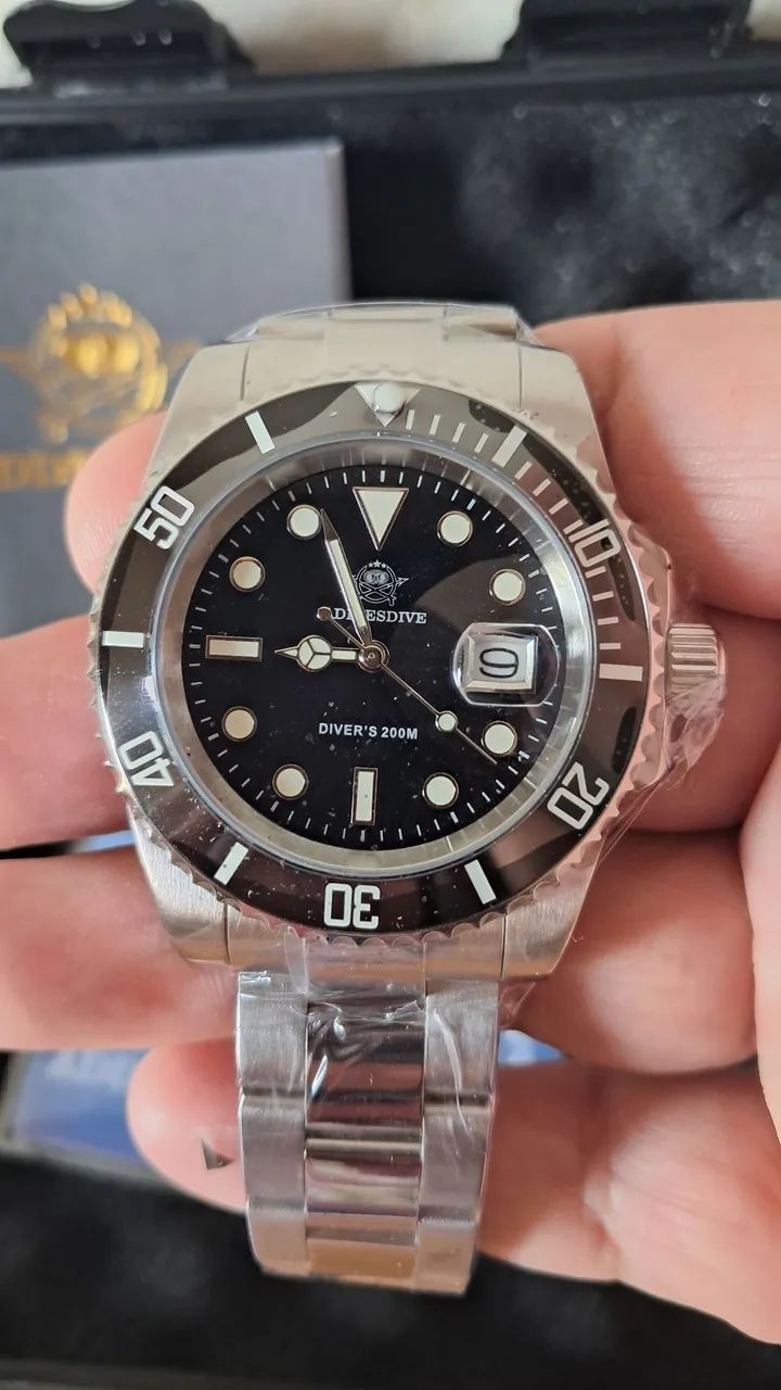Relógio Submariner Clássico 