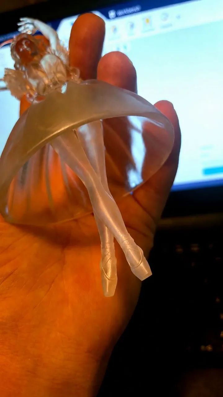 Enfeite Bailarina Clara Princesa Caramelo do filme Barbie e o Quebra Nozes - impressão 3D - Foto 5