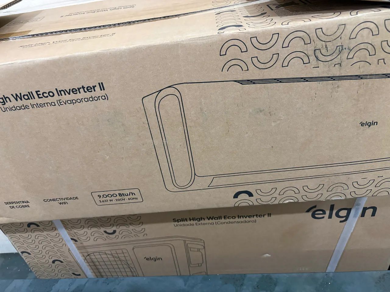 Ar-condicionado Elgin 9.000 BTUs Inverter - Novo