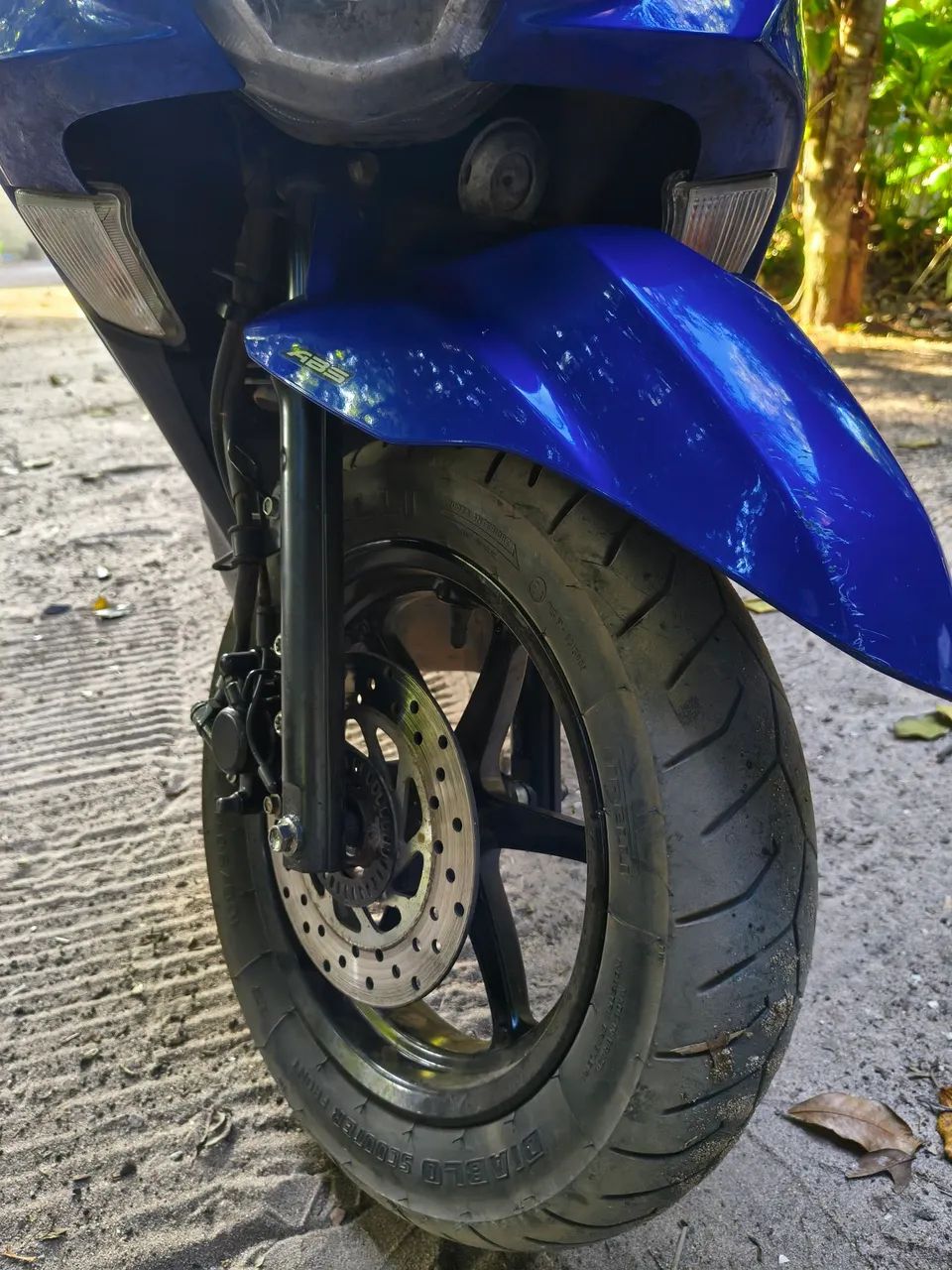 Fluo 125 azul - Foto 3