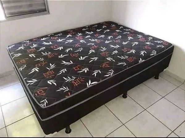 Cama Box Casal de Espuma Nova - Foto 3