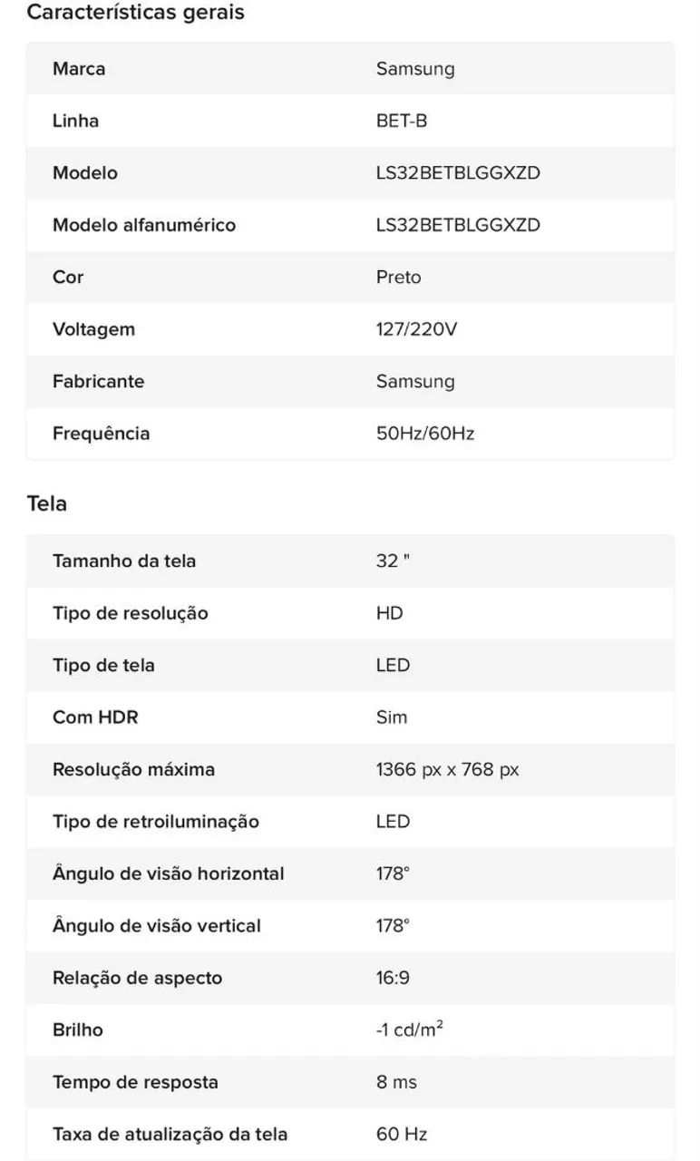 Tv Samsung smart 32" - Foto 4