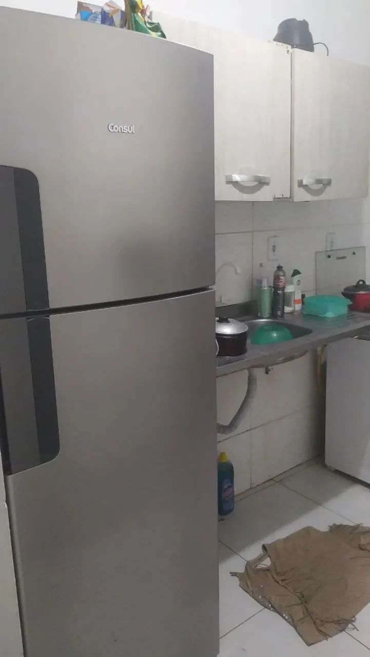 Geladeira sem marcas de uso